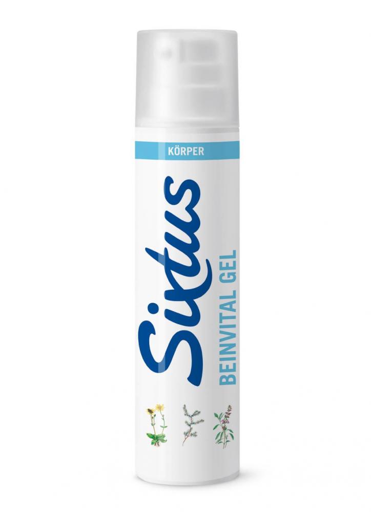 Sixtus wohl Beinvital Gel 100ml erfrischt die Beine und belebt. 
