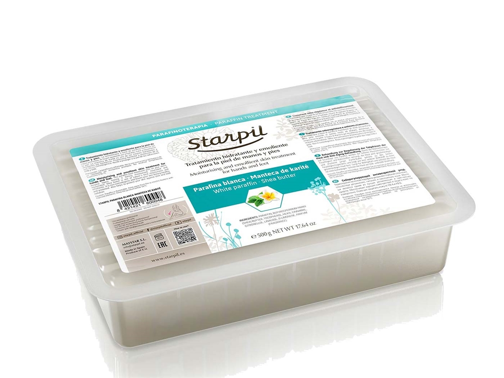 Starpil Paraffin, Karite Sheabutter, Paraffinwachs für Paraffinbad, #VARINFO 