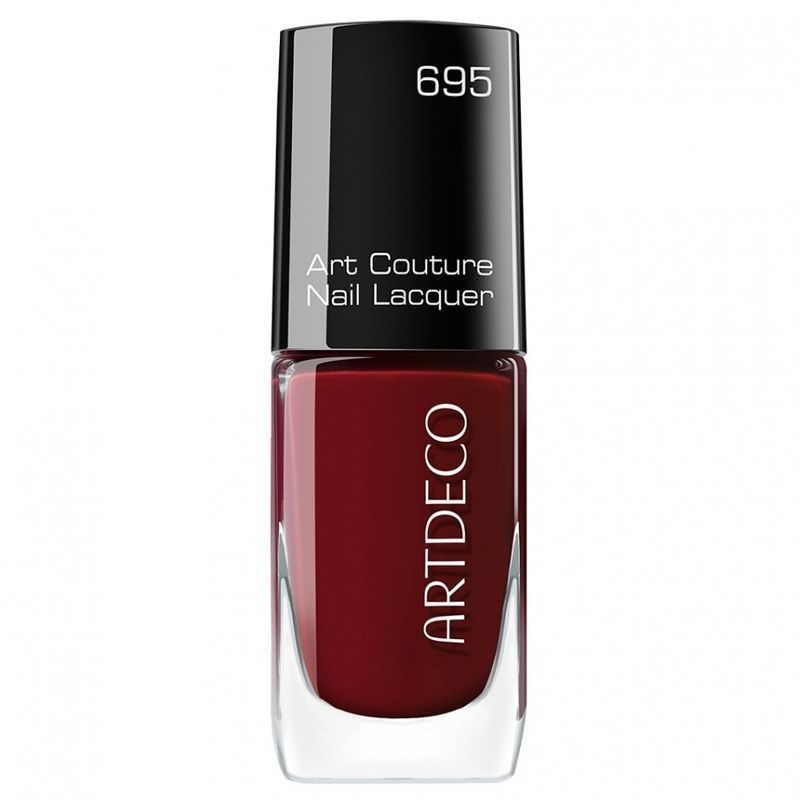 Artdeco, Art Couture Nail Lacquer, Nagellack, 695 couture blackberry, dunkel rot, 10 ml 