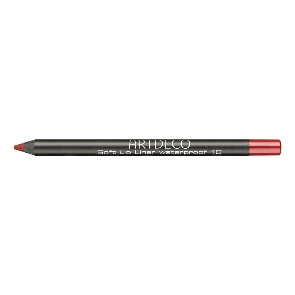 Soft Lip Liner waterproof, 10, warmes rot Lippenkonturenstift, wasserfest, Artdeco 