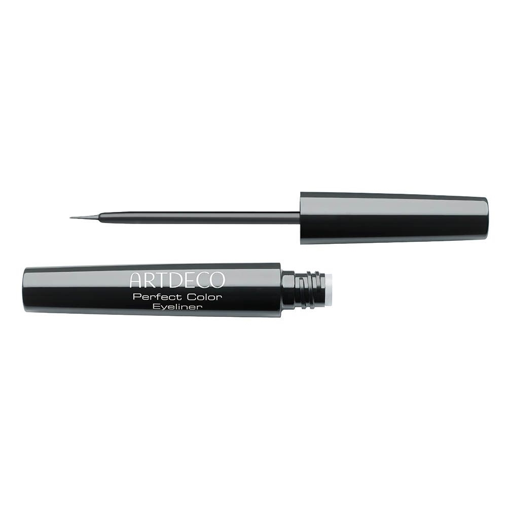 Perfect Color Eyeliner, flüssiger Lidstrich, Augen Make up, schwarz, Artdeco 