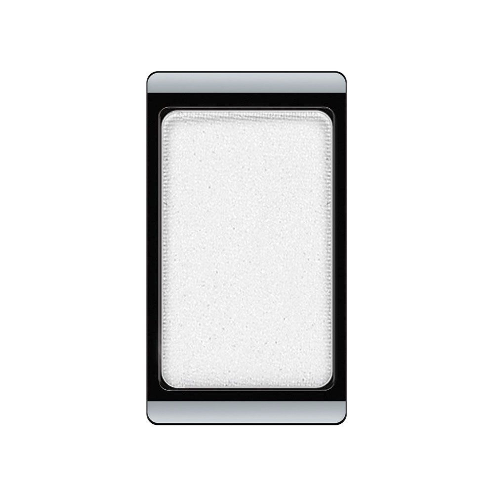 Glamour Eye Shadow, 313, edles weiß Lidschatten mit Glitterpartikelchen, Artdeco 