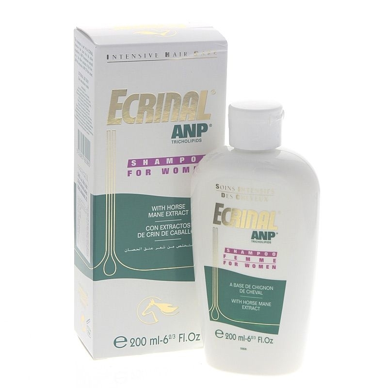 Ecrinal Kurshampoo ANP für Sie, Intensive Haar-Behandlung bei Haarausfall, 200ml 