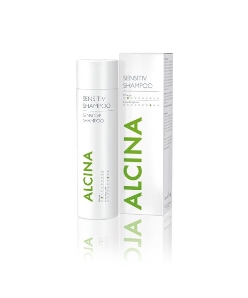 Alcina, Sensitiv Shampoo, Haar Therapie, für sensible Kopfhaut, empfindliches Haar, 250ml 