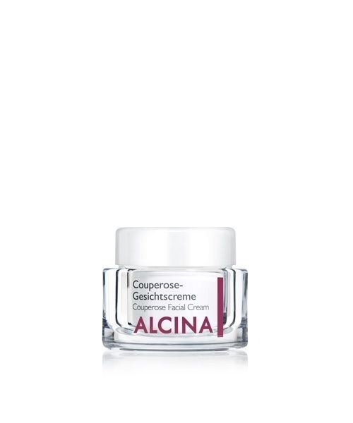 Alcina, Couperose Gesichtscreme gegen Hautrötungen, Hitzegefühl, 50ml 