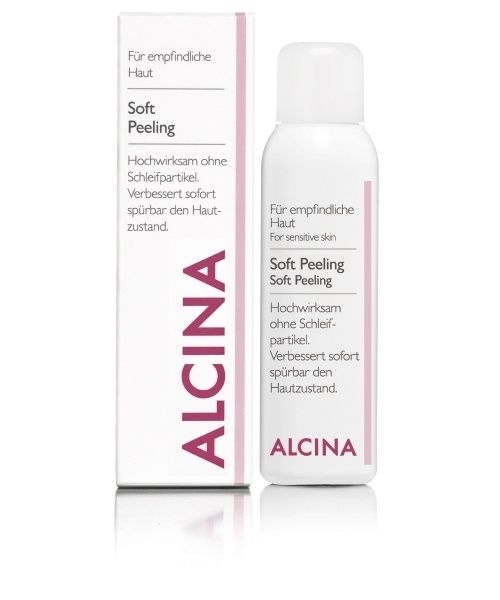 Alcina, Soft Peeling, ohne Schleifpartikel Gesichtspeeling, für empfindliche Haut, 25g 
