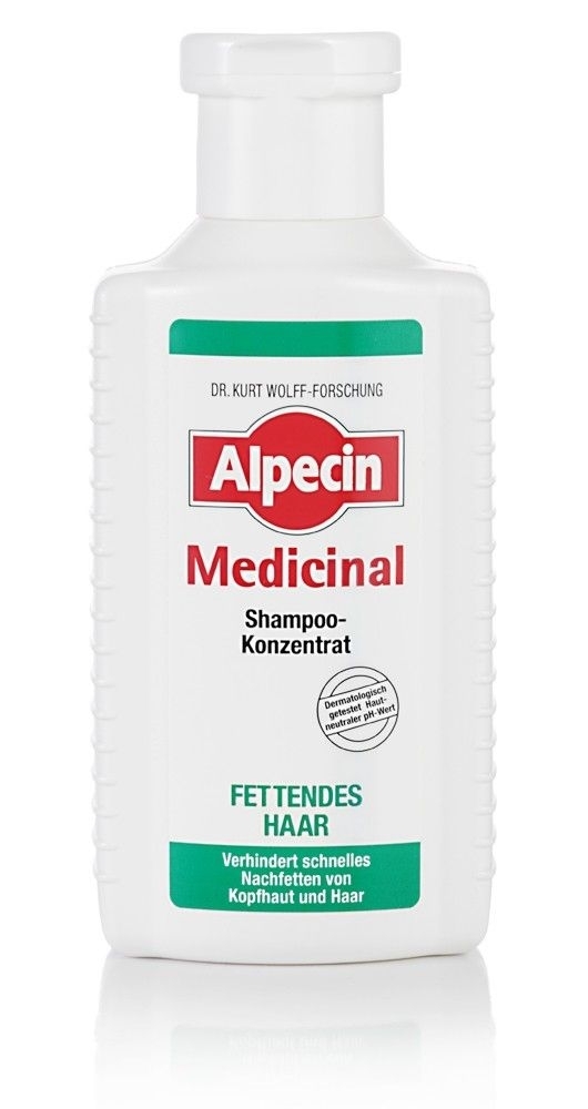 Alpecin Medicinal Shampoo Konzentrat gegen fettendes Haar, 200ml 
