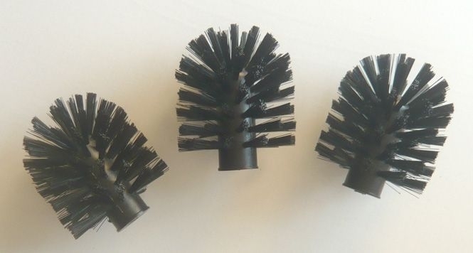 3er-Set WC Bürsten Ersatzköpfe Kosmetex für Klobürste Toilettenbürste aus PBT 3 Stück