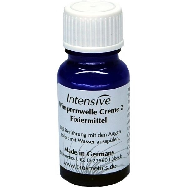 Intensive Augenwimpernwelle Creme 2, 10ml Neutralizer für die Dauerwelle für Wimpern. 