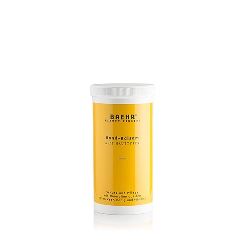 Baehr Beauty Concept, Hand-Balsam mit Salz aus dem Toten Meer Hand-Creme, 450 ml
