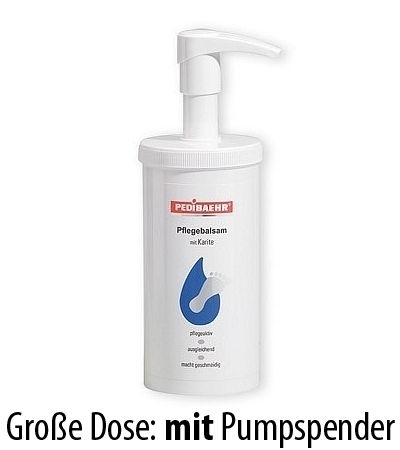 Pflegebalsam für den Fuss, mit Karite PediBaehr, 