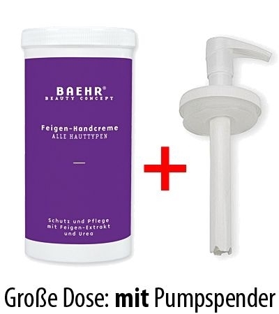 Baehr Handcreme mit Feigenextrakt und Urea, Schutz und Pflege, 