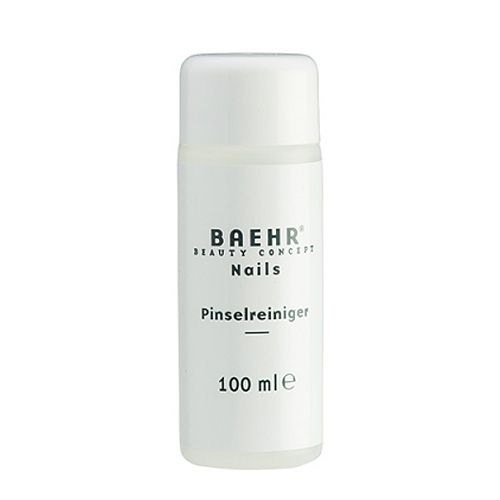 Pinselreiniger Entfernung von Gel-Resten, make-up, Puder, Pinsel reinigen aller Art, Kosmetikpinselreiniger, Baehr, 100ml 