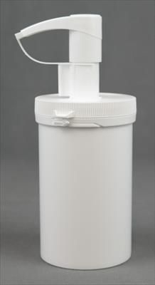 Pump-Dose weiß 450ml PP Bauteil 
