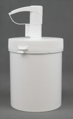 Pump-Dose weiß 1000ml PP Bauteil 