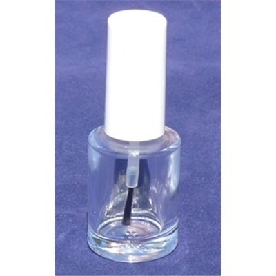 Pinselflasche, Rund, 10ml mit Pinsel-Kappe, Nagellack Bauteil 