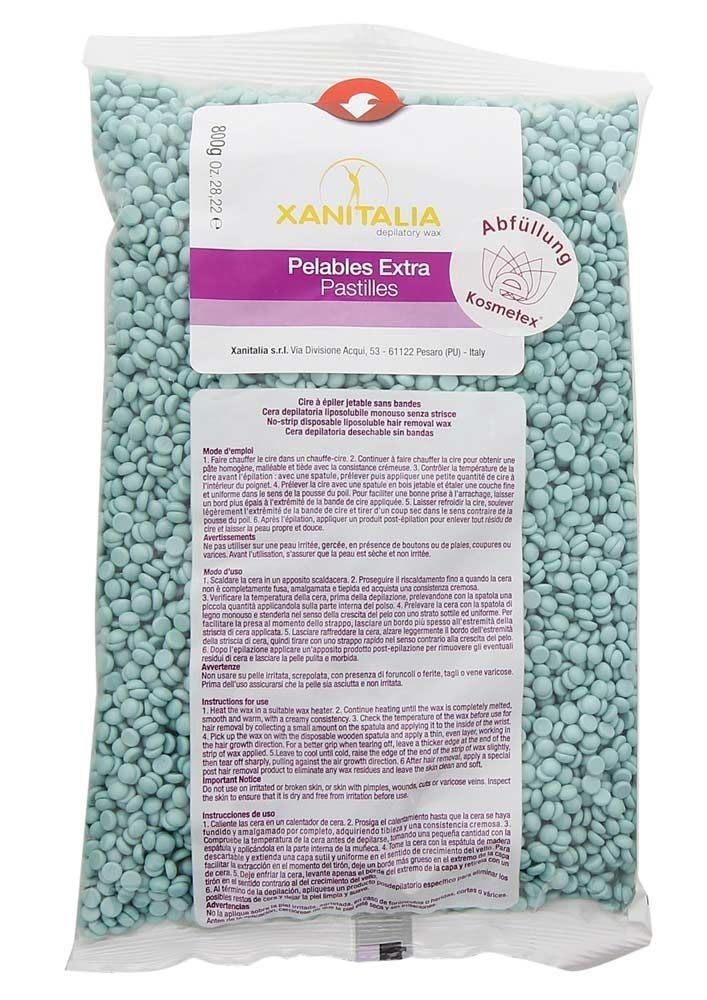 Xanitalia Wachsperlen Pelable EXTRA Aloe Vera, 800g 