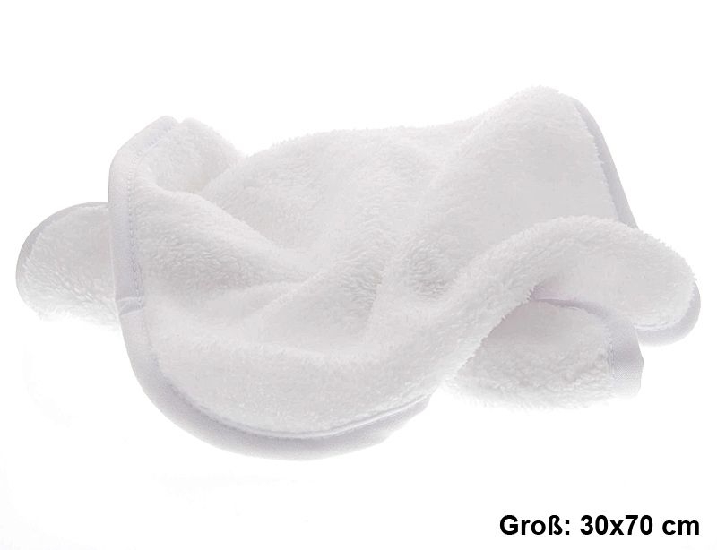 Kosmetik Kompressentuch 30x70 cm, flauschige Mikrofaser für Kosmetikstudio, Kosmetikbehandlungen, Kosmetex Kosmetiktuch Groß
