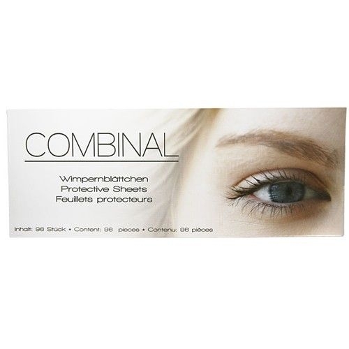 Combinal Wimpernblättchen, Wimpernfärbeschutz, 96 Stück 