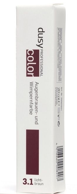 Dusy Wimpernfarbe 3.1 lichtbraun 20ml lang anhaltende Augenbrauenfarbe 