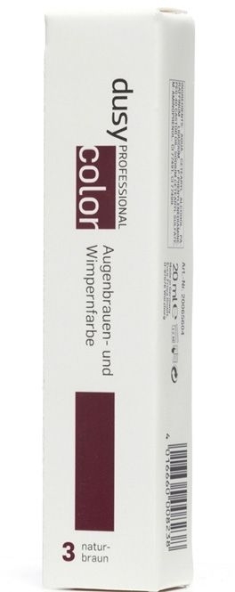 Dusy Wimpernfarbe 3 naturbraun 20ml lang anhaltende Augenbrauenfarbe 