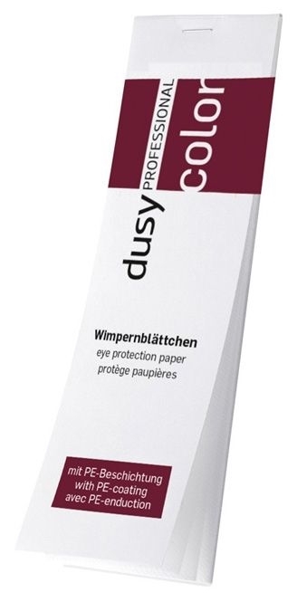 DUSY Wimpernblättchen beschichtet 96 Stck., Farbschutz zum Wimpernfärben 