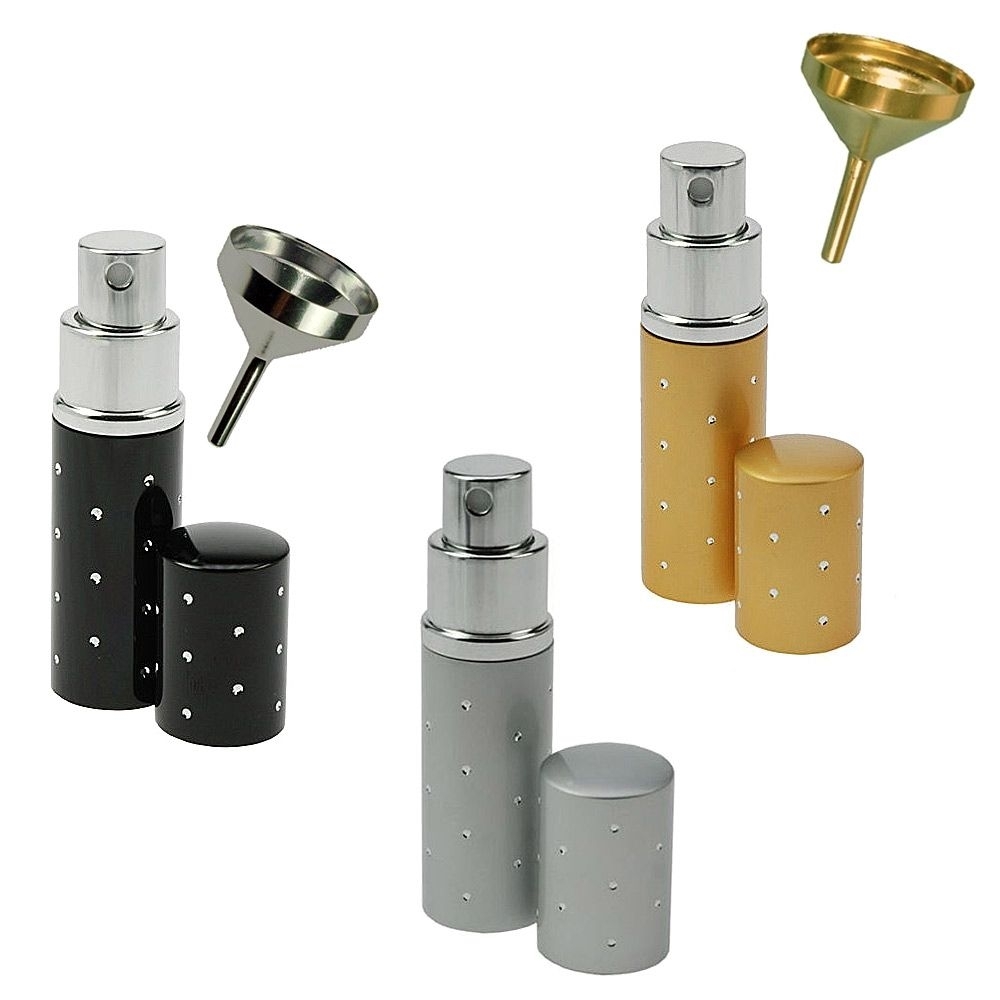 Zerstäuber, Kosmetex Parfümzerstäuber, Taschenzerstäuber, Flakon für Unterwegs, 10ml 