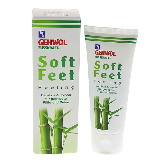 GEHWOL Fusskraft Soft Feet Peeling Fußpeeling mit Bambus, Jojoba 40 ml