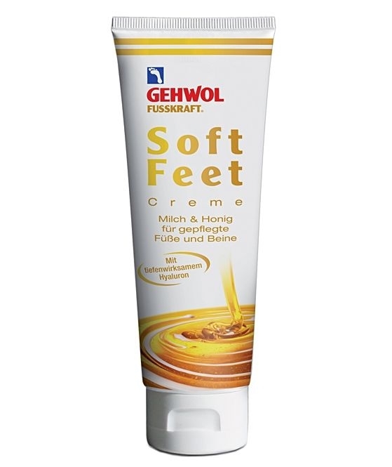 GEHWOL Fusskraft Soft Feet, Fußcreme mit Hyaluron, Urea 125 ml