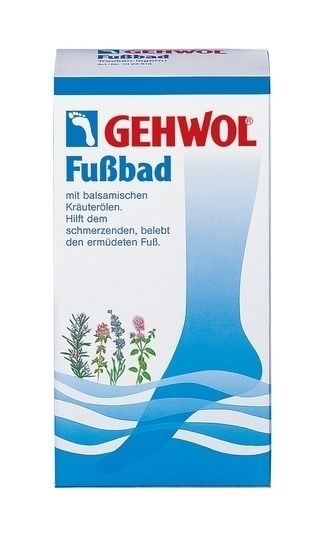 GEHWOL Fußbad mit balsamischen Kräuterölen belebendes Badekonzentrat, 
