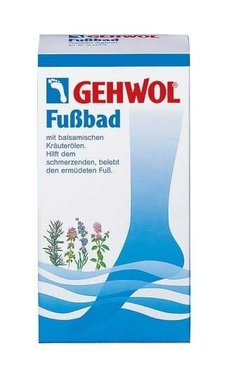 GEHWOL Fußbad mit balsamischen Kräuterölen belebendes Badekonzentrat, 250 g