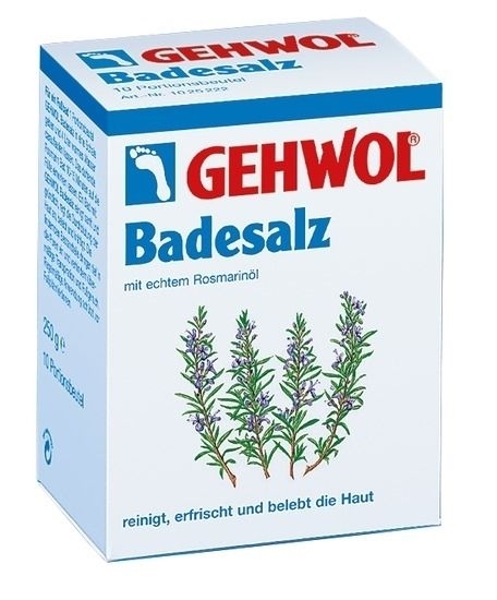 GEHWOL Badesalz mit echtem Rosmarinöl Fussbad, desodorierend, 1x 10 Beutel