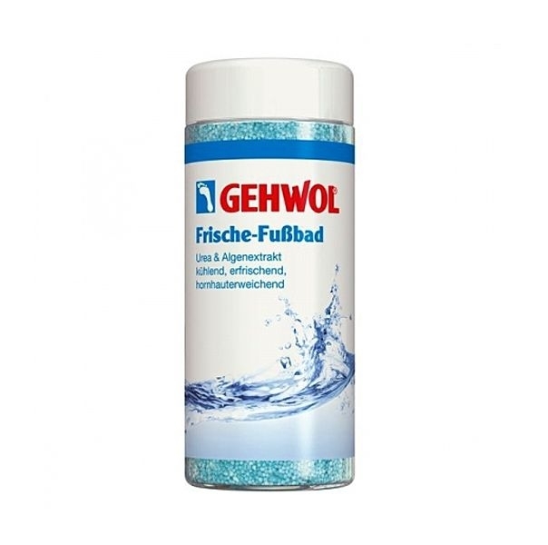 GEHWOL, Frische-Fußbad mit Urea & Algenextrakt, kühlend, erfrischend, hornhauterweichend 330g 