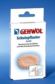 GEHWOL Schutzpflaster, oval ein ovales Pflaster als Druckschutz 