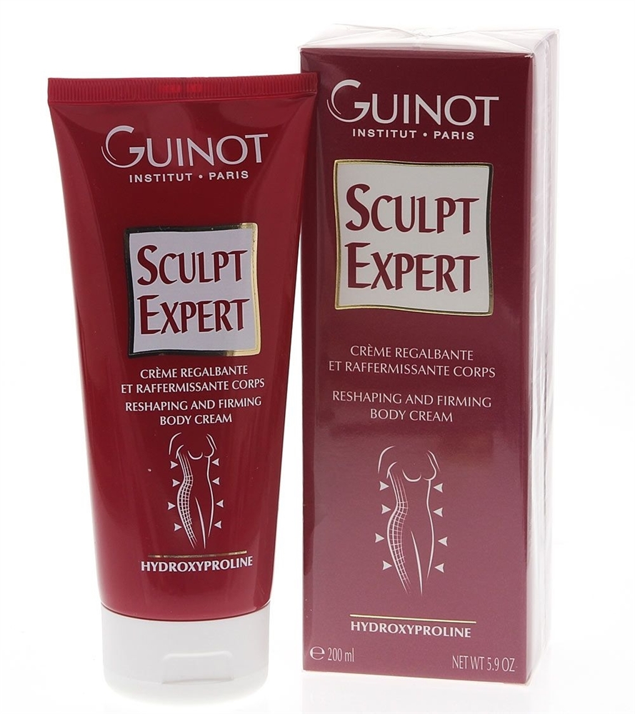 GUINOT Sculpt Expert,Straffende, Körpercreme,200ml Straffende Körperlotion, formende Körperpflege 