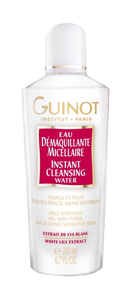 GUINOT Eau Démaquillante Micellaire Instant Cleansing Water 3 in 1 ,Gesichtswasser, Gesichtsreinigung, Make-upentferner 100 ml