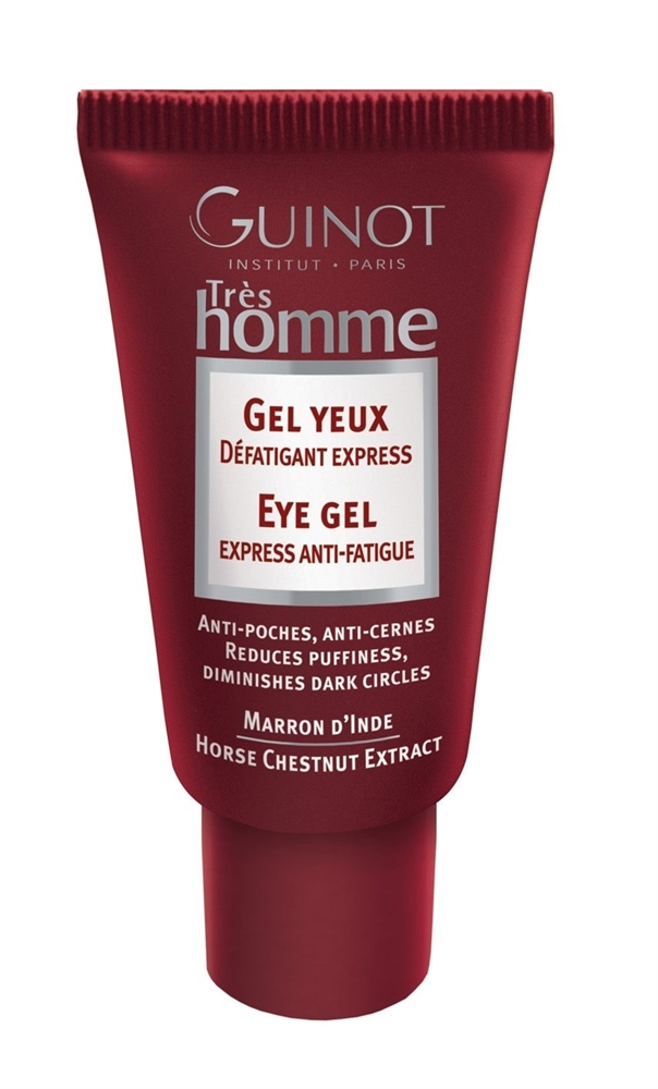 GUINOT Gel Yeux, Défatigant Express Augengel Augencreme für Männer, Très Homme, 20ml 