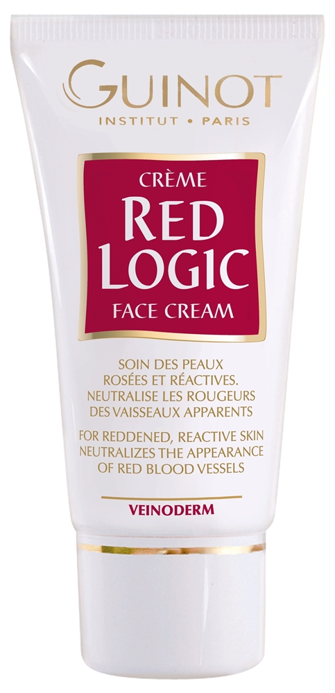 GUINOT Creme Red Logic, Face Cream Veinoderm, beruhigende Gesichtscreme, 30ml 
