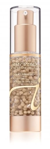 Liquid Minerals, Amber, Make up mit Hyaluron Feuchtigkeitspflege, Anti Aging, jane iredale 