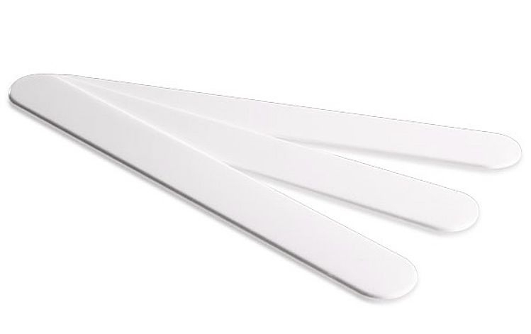 Kosmetik-Spatel weiß Kosmetex, zum Auftragen und Entnehmen von Cremes aus Dosen, Plastikspatel 15cm 3 Stück