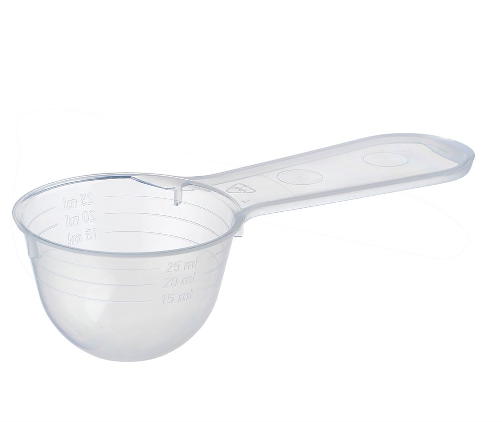 Messlöffel für Waschmittel, Dosier-Löffel mit Skala 5ml, 20ml, 25ml, 30ml 