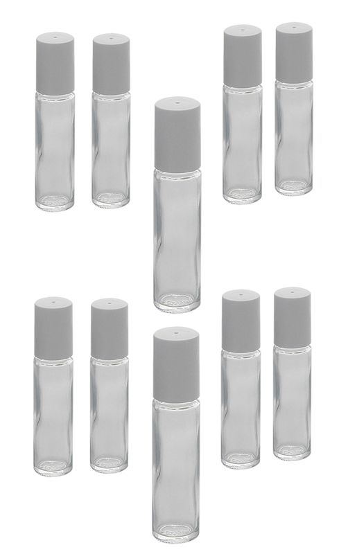 Glas Deostick zu 10ml, Kosmetex Deo-Roller zum selbst Befüllen 