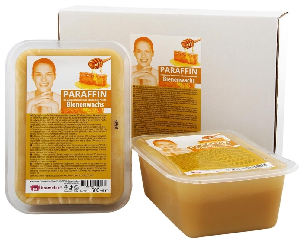 Kosmetex Paraffin-wachs Bienenwachs, Paraffinbad Wachs mit niedrigeren Schmelzpunkt 