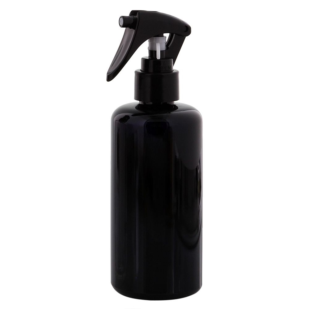 Mironglas Sprüh-Flasche 200 ml Kosmetex Violett-Glas mit Sprühkopf Zerstäuber, leer 