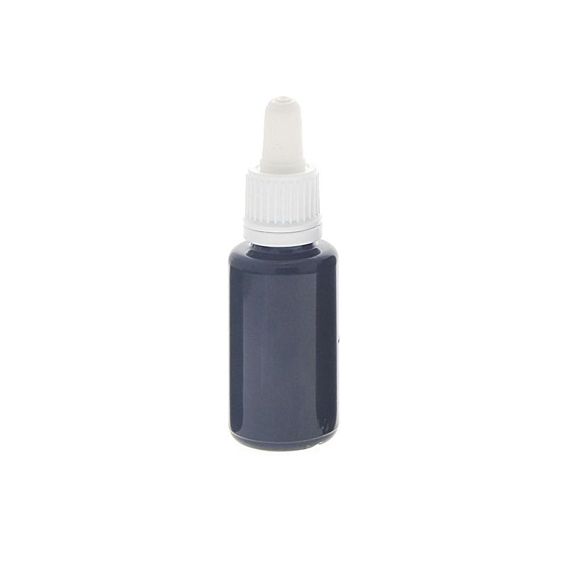 Violettglasflasche mit Pipette, leere violette Glasflasche, Kosmetex Pipettenflasche mit Pipettenmontur 