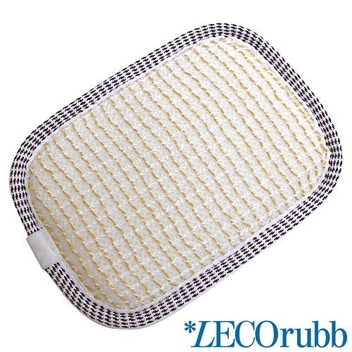 LECOrubb Massageschwamm, Peelingschwamm für sanftes, intensives Peeling der Haut (3)