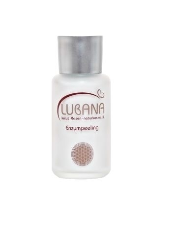 LUBANA basisches Enzympeeling, pH 7,6, ohne Silikone, Pulver, basisch, spendet Feuchtigkeit, 40 g 