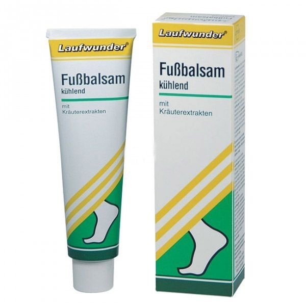 Laufwunder Fußbalsam kühlend 75ml pflegende Deocreme mit Menthol und Kampfer 75 ml