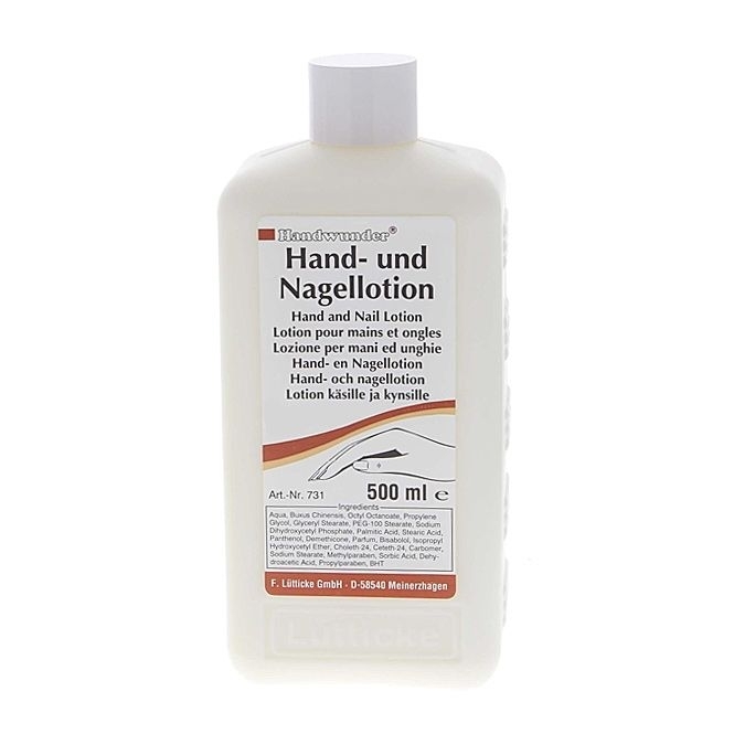 Handwunder Hand- und Nagellotion. Schnelle Intensivpflege als nicht fettende Lotion 500 ml