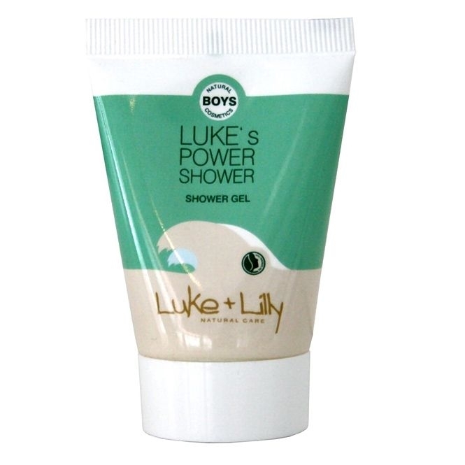Lukes Power Shower, Duschgel für Jungen Naturkosmetik für Kinder, Kinderkosmetik, 30 ml